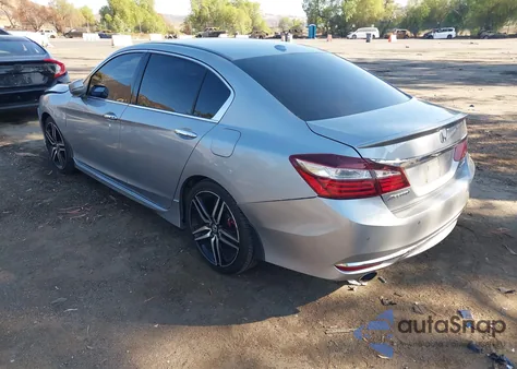 2017 Honda Accord Touring V6 из США, поврежденный, VIN 1HGCR3F9XHA043021